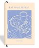 7mm Recipe Journal | Eat Make Repeat | Make your own Recipe and Cook Book | Kitchen Essential | A5 Size | 4 Sticker sheets | Hardbound and Laminated | 14.8 X 21 cms | Light Blue