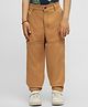 Somersault Cotton Twill Pants - Brown