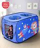 Play Nation Space Theme Pop-Up Play Tent House - Blue |Foldable| Indoor & Outdoor Play Tent for Kids | Fun Space Adventure Tent for Boys & Girls| Encourages Imaginative Play & Active Fun| BIS Certified 