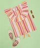 Pantaloons Junior Cotton Sleeveless Striped Top - Multi Colour