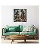 Olive Tree Wooden Wall Art Canvas Painting for Home, Bedroom, Living Room|Stylish Wall Art Painting for Wall Decoration