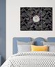 Olivetree set of 2 Wall Art with Wall Clock for living room,bedroom,kitchen,office & Home Decor - Multi 04