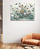Olivetree set of 2 Wall Art with Wall Clock for living room,bedroom,kitchen,office & Home Decor - Multi 15