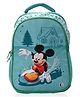 Kuber Industries School-College Bag | Disney Surf Mickey Backpack for Boys and Girls | 1 Compartment Backpack for Travel | Water Resistant Bookbag | Bag for Daily Routine | Large | Sea Green-Height 17 Inch