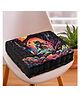 Kuber Industries Comfy Back Rest for Chair | Soft Sitting Cushion Pillow for Back & Hip Support | Gaddi for Car Seat | Journey to Space -Black