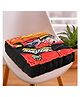 Kuber Industries Comfy Back Rest for Chair | Soft Sitting Cushion Pillow for Back & Hip Support | Gaddi for Car Seat | Disney Car - Red