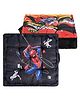 Kuber Industries Pack of 2 Back Rest for Chair | Printed Sitting Cushion Pillow for Back & Hip Support | Gaddi Chairpad for Car Seat | Black & Red