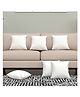 Kuber Industries Pack of 6 Cushion Filler | 12x12 Inch | Cushion Pillow Filler | Fluffy Microfiber Cushion Filler for Sofa-Living Room-Bedroom Décor | Throw Cushion Pillow | White