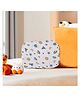 Kuber Industries Comfy Cotton Hosiery Space Star Print Ragi Pillow for Baby Head Shaper | Toddler, Rai Ka Pillow for New Born | White