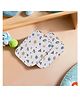Kuber Industries Pack of 2 Comfy Cotton Hosiery Space Star Print Ragi Pillow for Baby Head Shaper | Toddler, Rai Ka Pillow for New Born | White