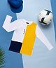 PURPLE UNITED KIDS Single Jersey Full Sleeves Colour Blocked Tee - Yellow & White