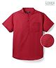Pine Kids Linen Woven Half Sleeves Solid Colour Shirt With Mandarin Collar - Maroon
