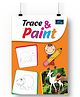 Trace And Paint Coloring Book - English