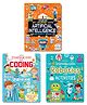 Digital Discovery Books Artificial Intelligence Robotics and Coding with Fun Facts and Activities Pack of 3 - English