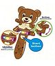 Teddy Musical Hand Stick Rattles with Light & Sound Toy for Kids Color & Design May Vary