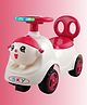 JoyRide Baby CARTOON  Ride On with LED Lights & Music - Big Backrest - Under Seat Storage Utility Box - Rider for Kids - Boys - Girls - Age Group 1 to 3 Years Ride on