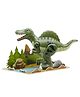 NEGOCIO Magnetic Dinosaur World Simulation Puzzle Toys for Kids- PACK OF 1- COLOR MAY VARY