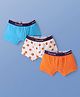 Pine Kids Cotton Elastane Knit Trunks With Basketball Print Pack Of 3 (Colour May Be Vary)