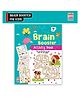 Brain Booster Activity Book for Kids Toddlers and Children 6+ Years: 96 Pages Preschool Educational Writing Practice, Pencil Control, Tracing, Maths and Brain Boosting Fun  Reusable Early Learning Book- English