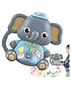 ARCADE TOYS Elephant Shape Light Up Musical Piano Toy for Kids - Colour may vary