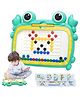 ARCADE TOYS Crab Shaped Dot Magnetic Baord Game for Kids - Colour may vary