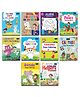 Copy Coloring Books For Kids  Set Of 10 Books - Numbers, Alien, Prince, Our Helpers And Many More