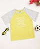 Milou Cotton Half Sleeves Bio Washed Since 1987 Printed Tee - Yellow
