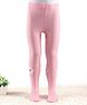 Cute Walk by Babyhug Knitted Antibacterial Footed Tights Floral Design - Pink