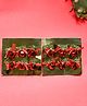 Voncasa Glossy silver Christmas Decoration Plastic Bell Set Of 2(12 Pcs Each)