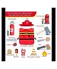 Wudly - Fire Fighter Set with 14 pieces complete fire fighter set