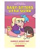 The Baby Sitters Little Sister Graphic Novel 03: Karen's Worst Day Story Book By Ann M Martin - English