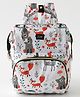 ZOE Furry Tales Multipurpose Diaper Backpack - White