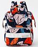 Fab N Funky Color Pop Art Multipurpose Diaper Backpack - Navy