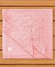 I Bear Soft Cotton Blanket - Light Pink