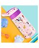 Sizzle Super Sip Donut Stainless Steel 3D Water Bottle for KIDS 500 ml | Lightweight Leakproof Sipper Bottle | Pink Unicorn 1 Pc