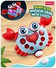 Babyhug Blue Crawling Crab Musical Toy with 3 Egg Release Function |Bump & Go| Interactive Early Learning Toy|3 Years+ Kids|Music & Lights|Hand Eye Co-ordination| Gifting Toy| BIS Certified