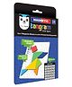Magnetic Tangram Puzzle Human Figures - Solve 50 Puzzles using Magnetic Shapes - Multicolor