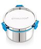 STEELLOCK PRO Stainless Steel Container/Dabba with Steel Lid Airtight for Food Storage, Easy to Carry, Leak Proof and Stackable (SLP-133/700 ml).