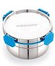 STEELLOCK PRO Stainless Steel Container/Dabba with Steel Lid Airtight for Food Storage, Easy to Carry, Leak Proof and Stackable (SLP-142/1150 ml).