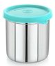 Steel Lock Flex Stainless Steel Container/Dabba with Lid Airtight for Food Storage, Easy to Carry, Leak Proof and Stackable (SL-24/500 ml) Turquoise.