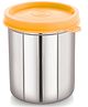 Steel Lock Flex Stainless Steel Container/Dabba with Lid Airtight for Food Storage, Easy to Carry, Leak Proof and Stackable (SL-14/300  ml) Yellow .
