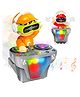 Urbane Chic DJ Coco Toy for Kids Music LED Light Rock Bump & Go Action Dancing Robot Toys for kids-Multicolor