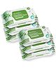 Arokleen Natural Daily Cleansing & Refreshing Wet Wipes With Neem & Tea Tree | Facial Wipes | Alcohol Free, Vitamin C & pH Balanced | Removes Oil & Dirt & Moisturizes Skin | Hydrating & Soothing - Clinically Tested- 180 WIPES ( PACK OF 6 )