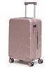Assembly Cabin Luggage 20 Inches Premium Trolley Bag TSA Lock (42L,Brown-Flowe
