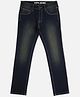 Pepe Jeans Ankle Length Washed Jeans - Navy Blue