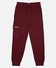 Pepe Jeans Woven Ankle Length Washed Colour Trouser - Red
