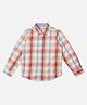 Pepe Jeans Cotton Woven Full Sleeves Checks Shirt - Pink & Blue