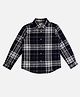 Pepe Jeans Cotton Woven Full Sleeves Checks Shirt - Navy Blue