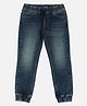 Pepe Jeans Woven Ankle Length Washed Jeans - Blue