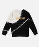 Pepe Jeans Fleece Woven Full Sleeves Sweatshirt With Brand Logo Print - Black